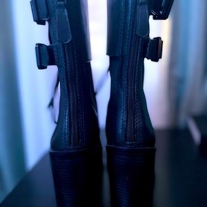 Tory Burch Chelsea Heeled Combat Boots